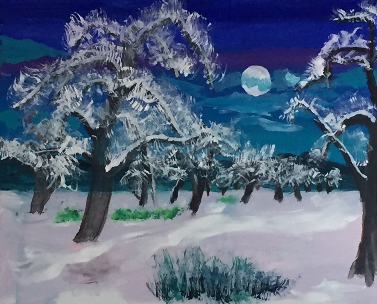 Ah ! Que la neige a neigé…