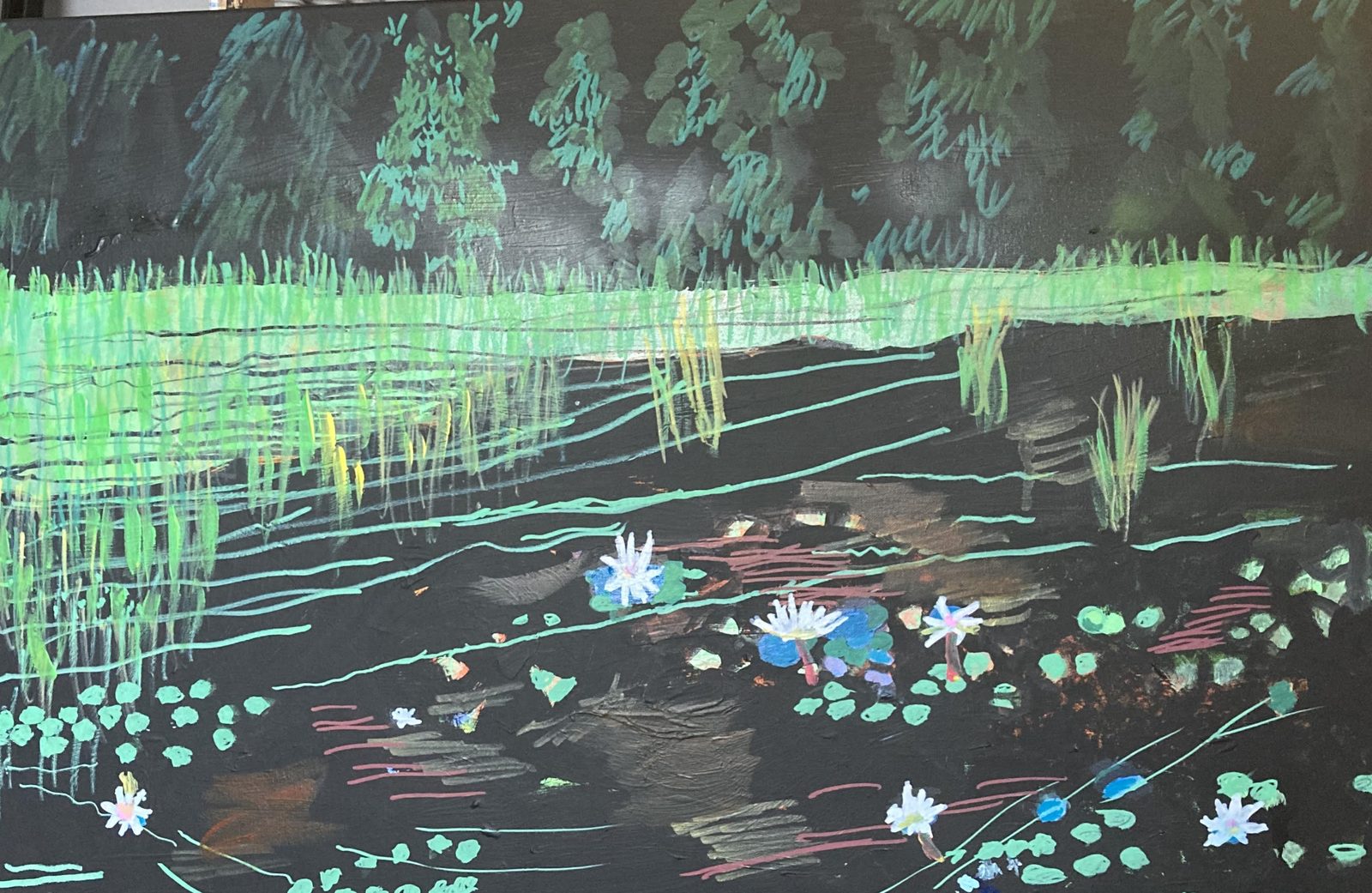 L’étang à grenouilles